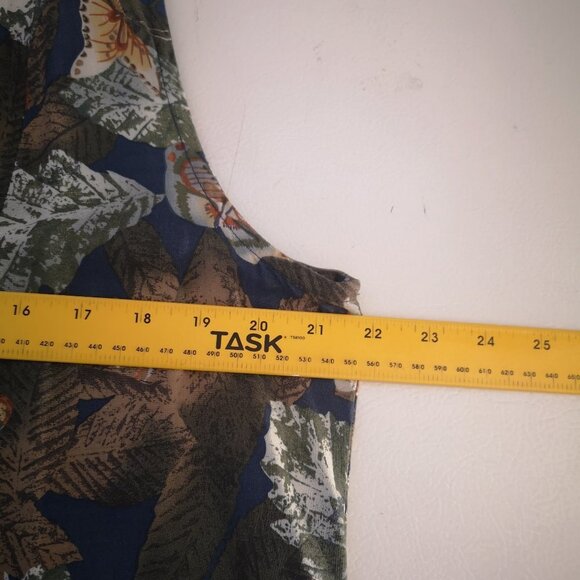 D.P.S. New York Ladies Multi Colored Sleeveless Size XL Maxi Dress - Picture 6 of 6